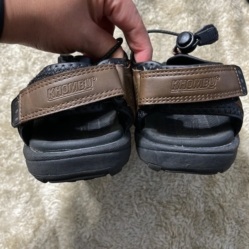 Khombu Men's Travis Active Sandal 8M‎ Brown